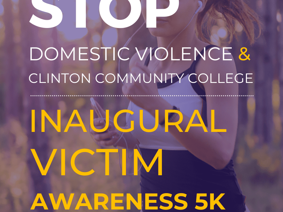 Registration OPEN for STOP Domestic Violence Victim Awareness 5k